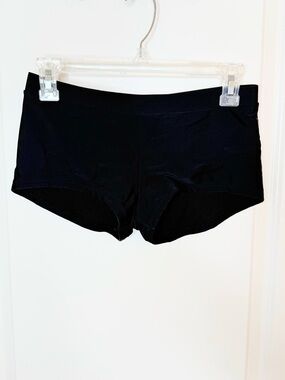Arizona Jean Co Black Boyshort Bikini Bottom Womens Medium Swim Shorts